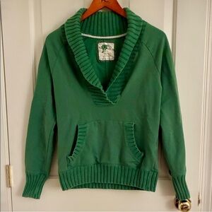 Old Navy Green Cowl Neck Sweater